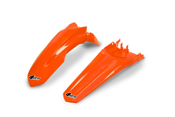 Kit Parafanghi arancio fluo per Honda CRF 125 (2020-27)